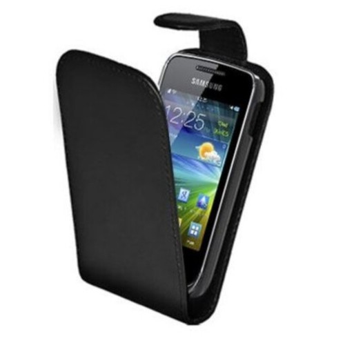 Custodia flip pelle - custodia, nera